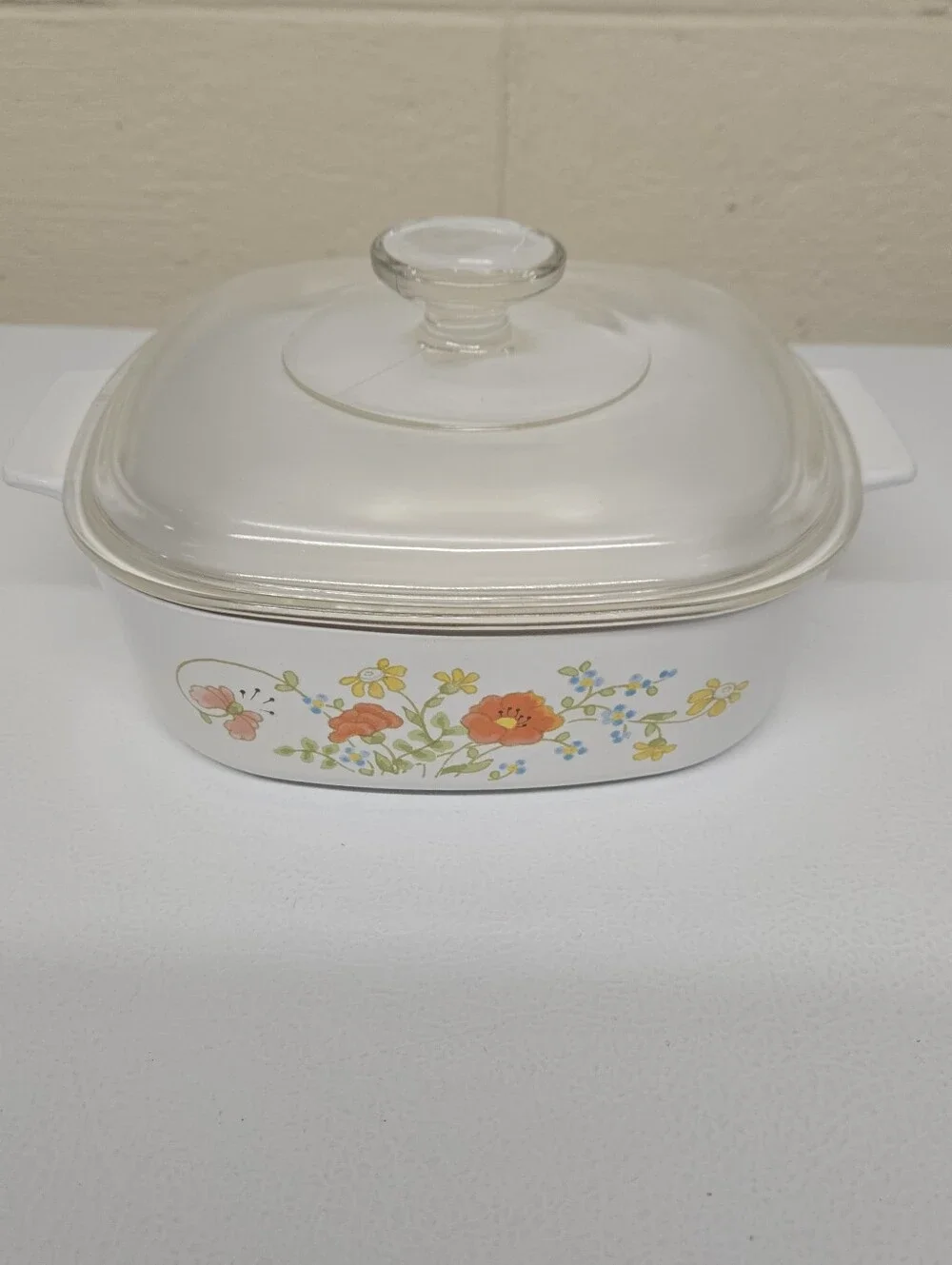 Corningware Wildflower 2qt Baking Dish With Lid